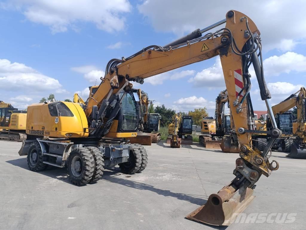 Liebherr A 916 Gravemaskiner på hjul
