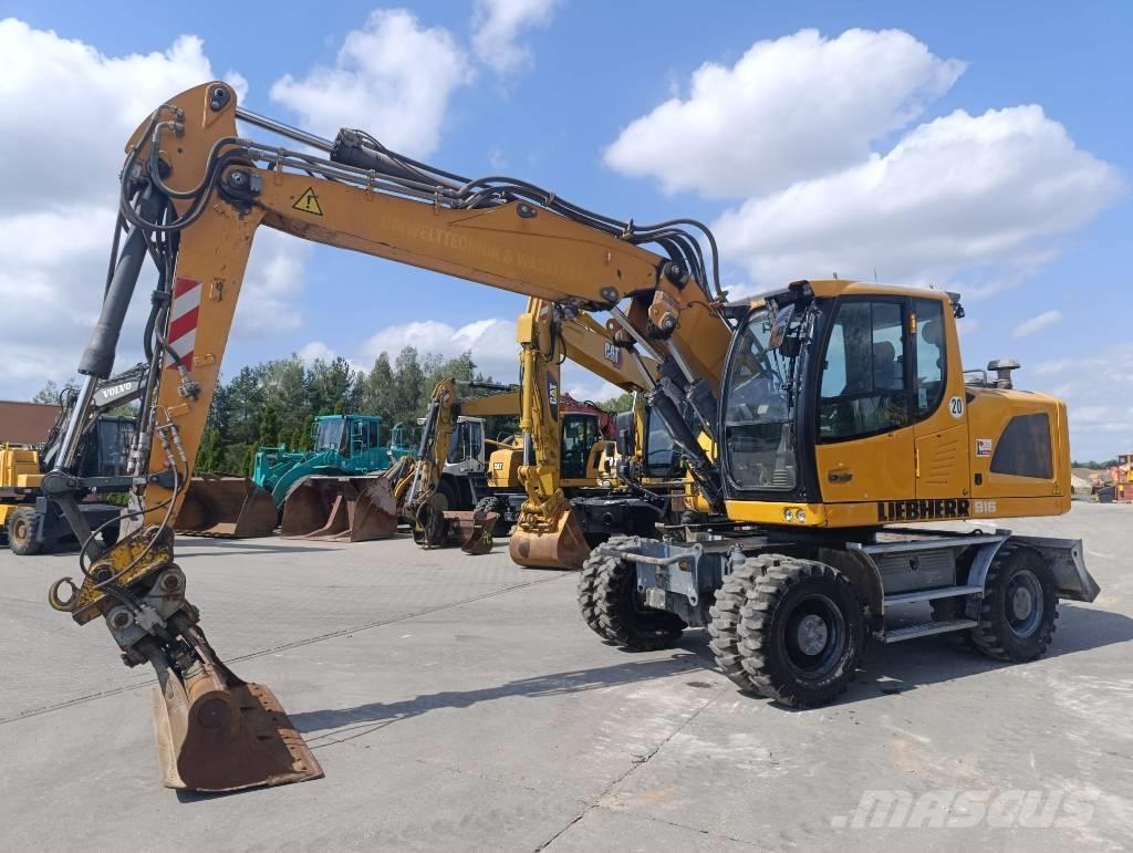 Liebherr A 916 Gravemaskiner på hjul