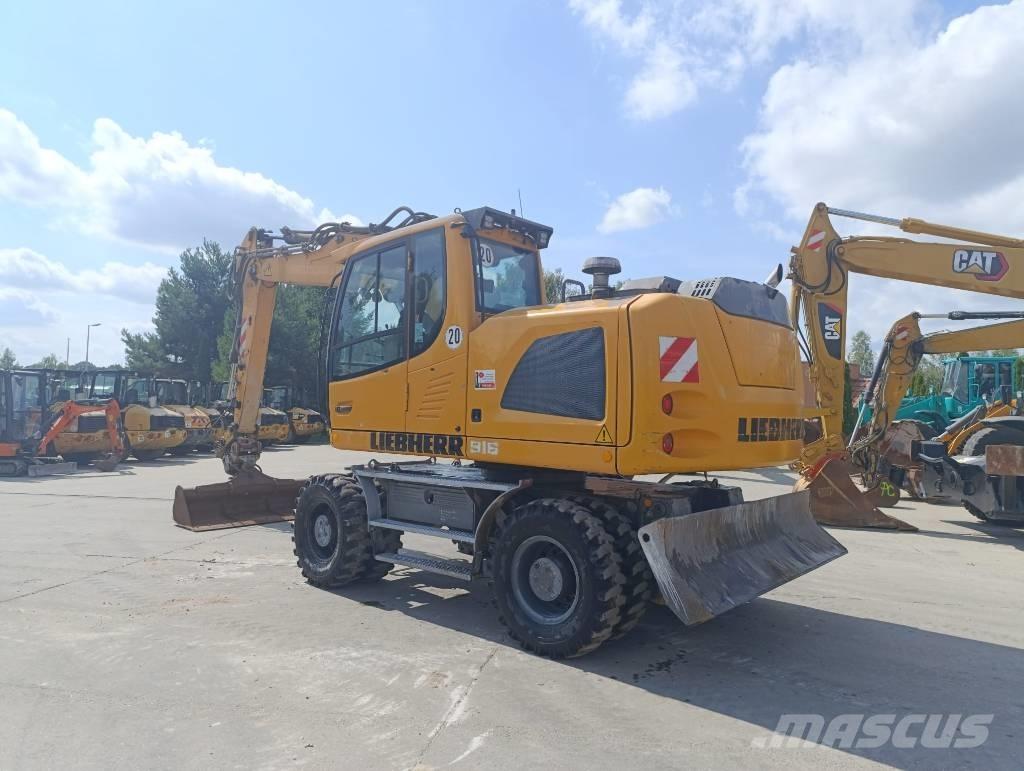 Liebherr A 916 Gravemaskiner på hjul
