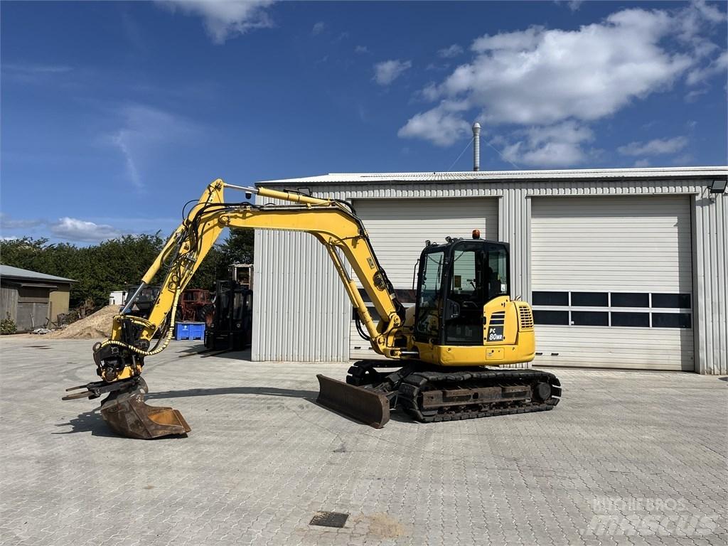 Komatsu PC 80 MR Midi-gravemaskiner 7t - 12t