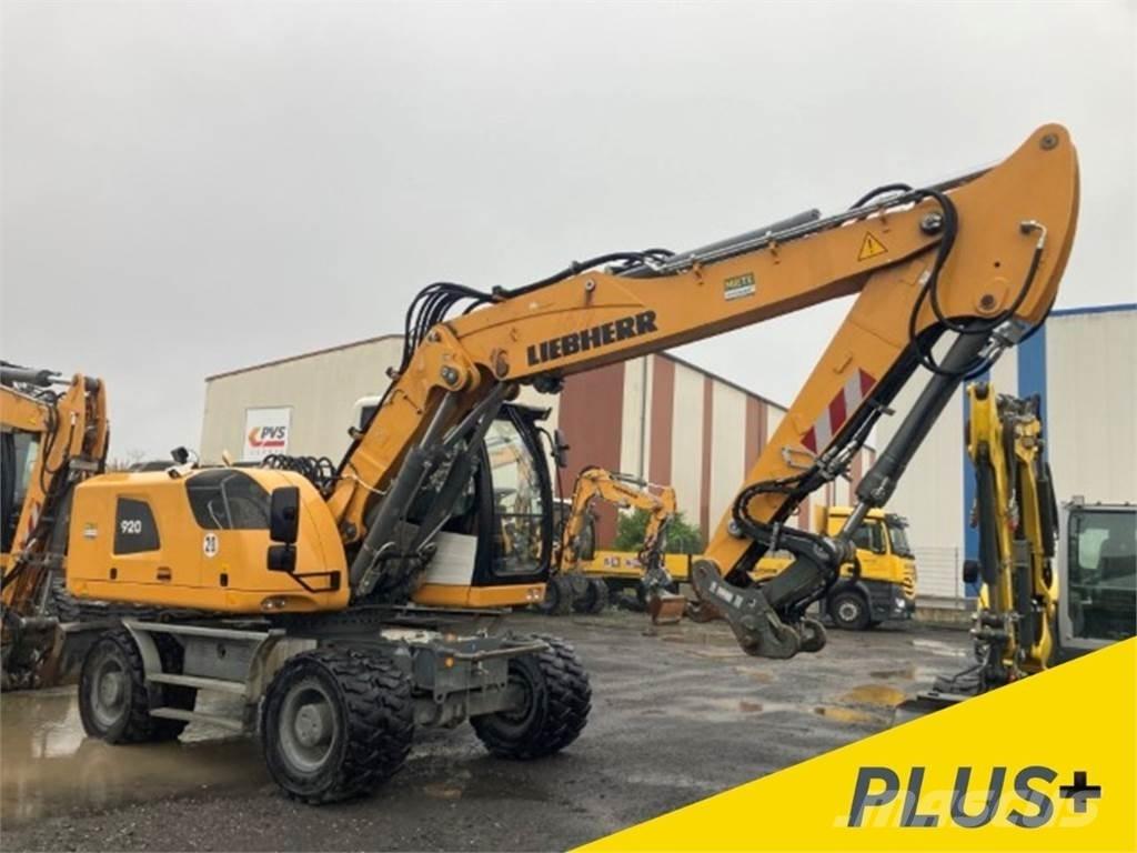 Liebherr A920 Gravemaskiner på hjul