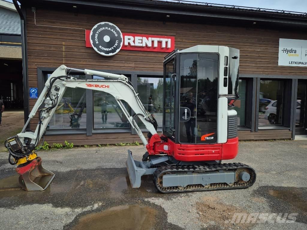 Takeuchi 23R Minigravemaskiner