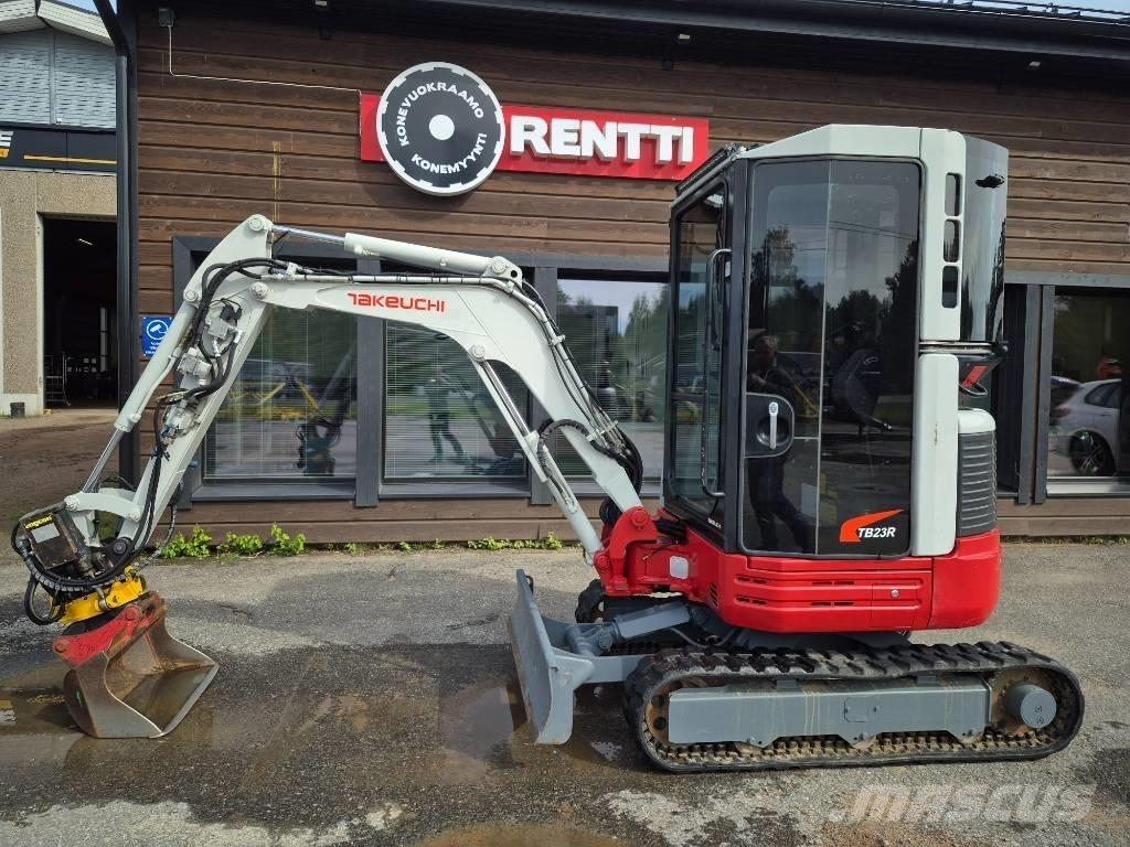 Takeuchi 23R Minigravemaskiner