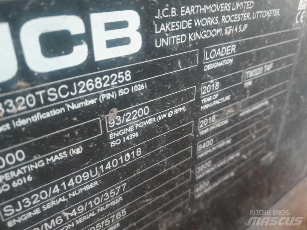 JCB TM 320 Teleskoplæssere til landbrug