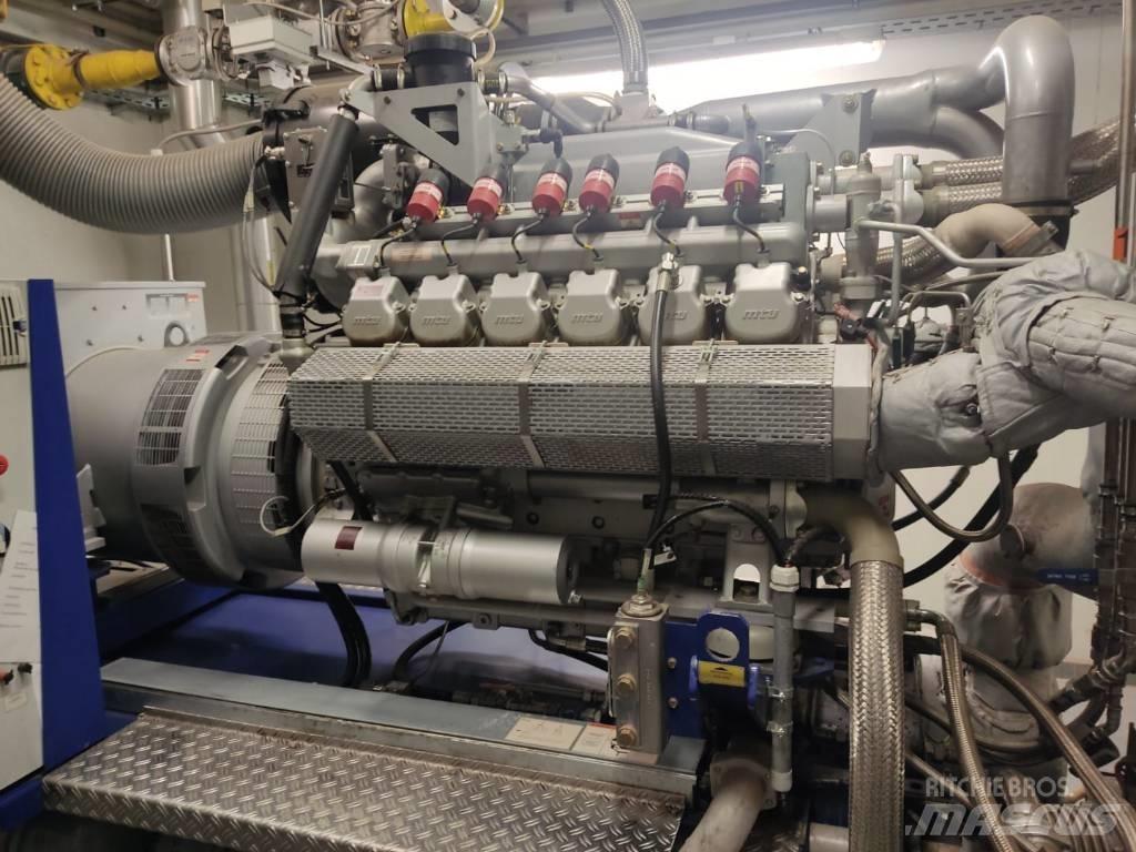 MTU 12V400 GS Gasgeneratorer