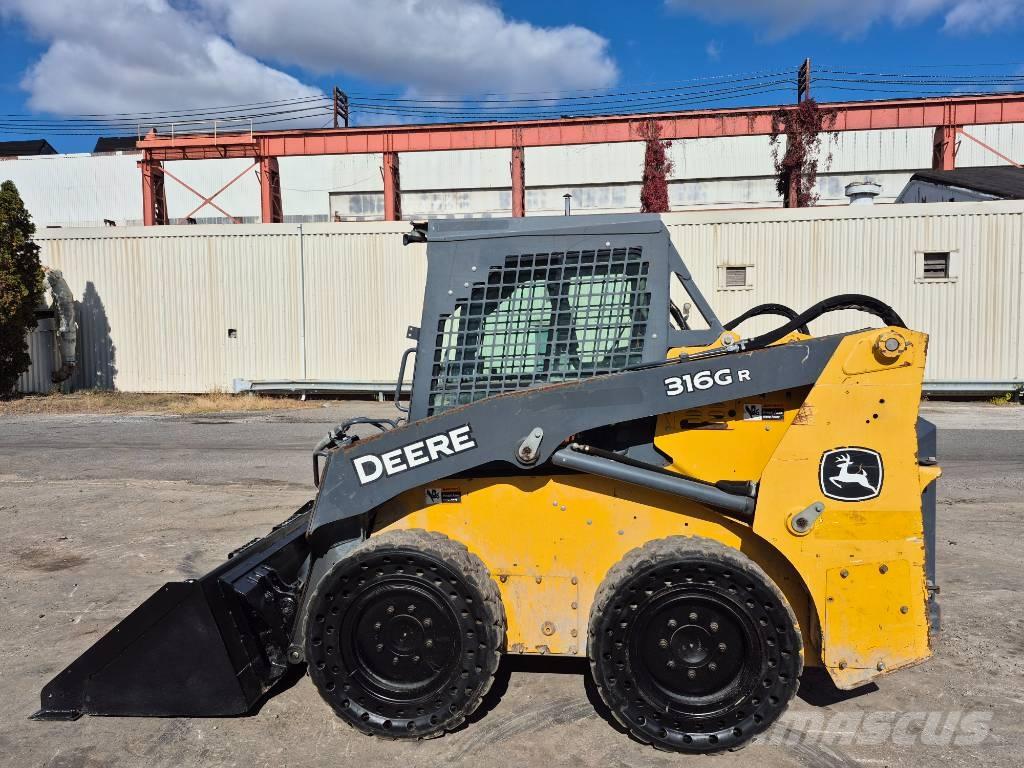 John Deere 316 Minilæsser - skridstyret