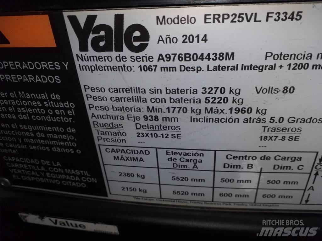 Yale ERP25VL El gaffeltrucks