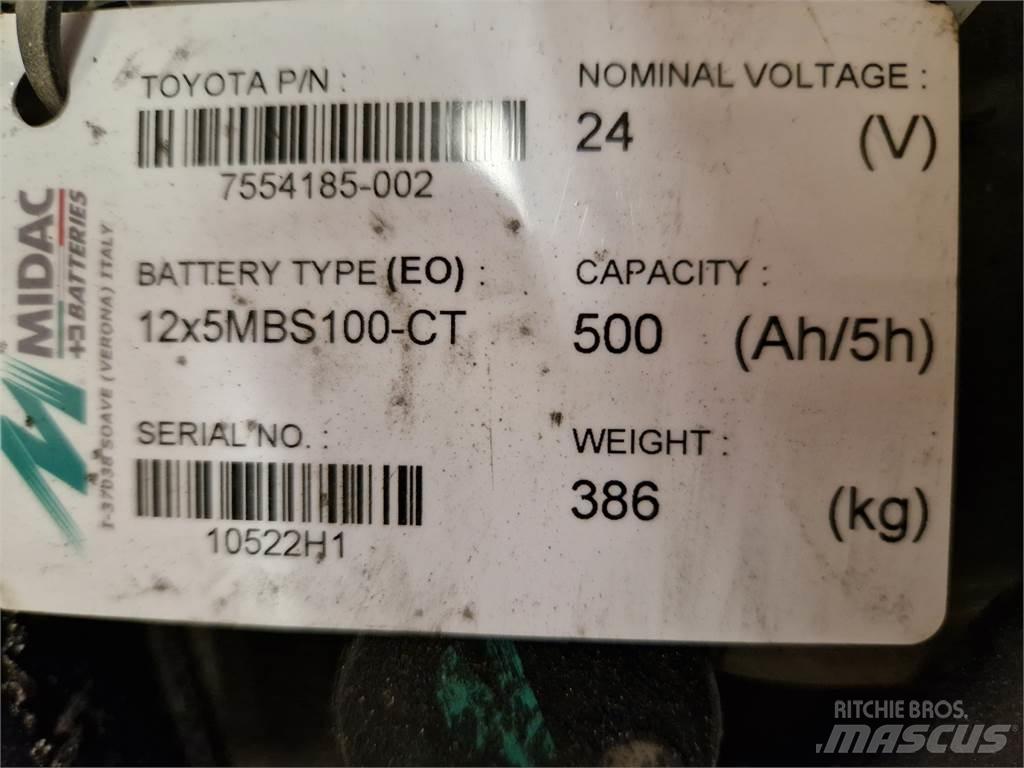 Toyota SPE200D Gaffelstabler med gående fører