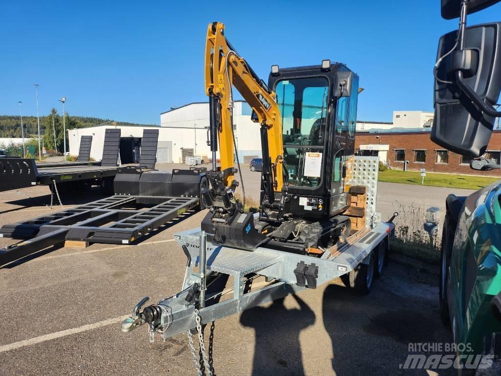 Sany 1.8 T Med Släp Minigravemaskiner