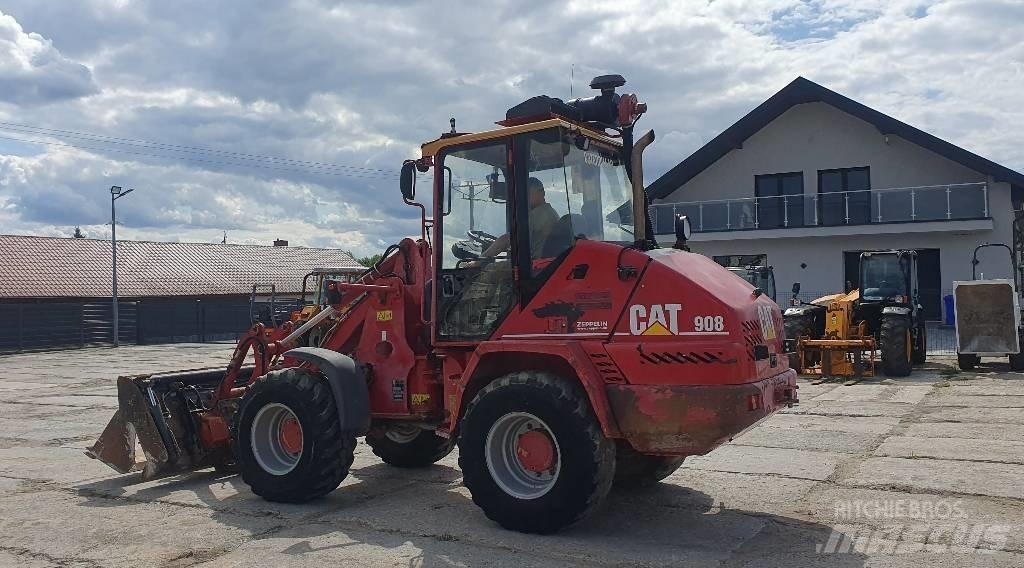 CAT 908 Læssemaskiner på hjul