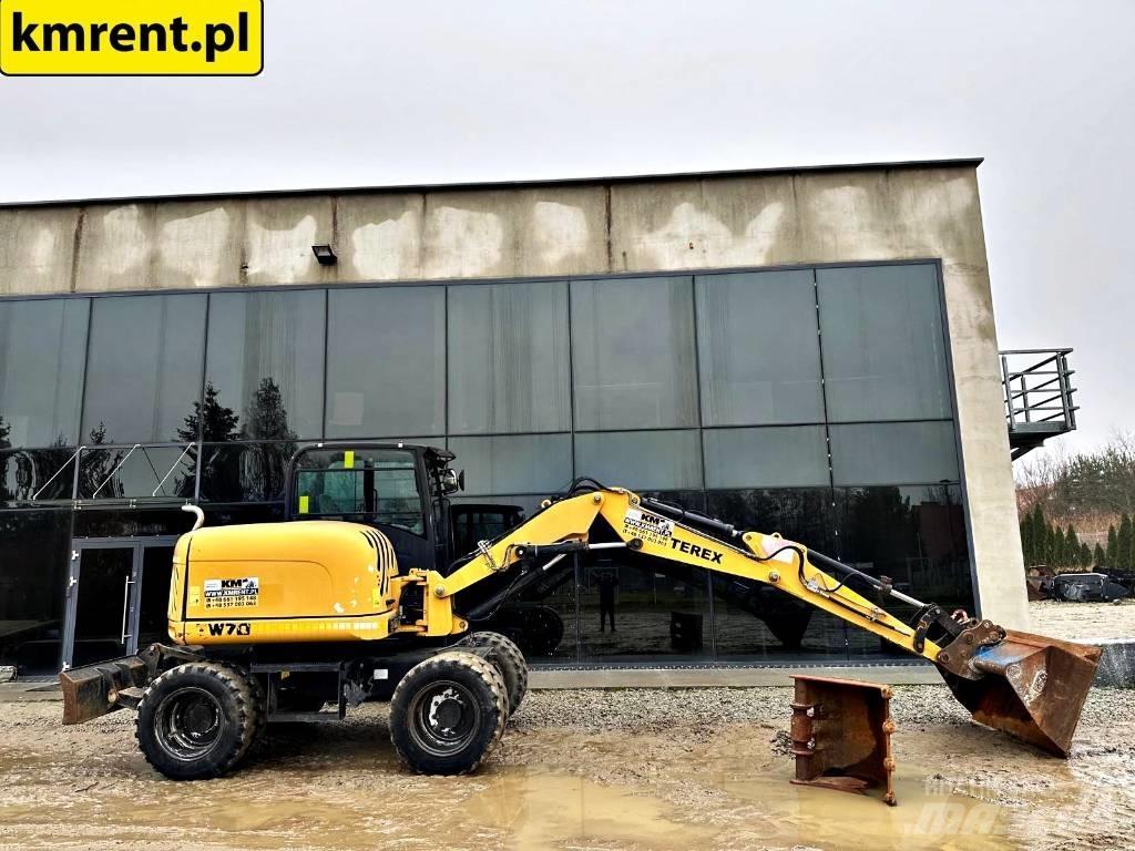 Terex TW 70 Gravemaskiner på hjul