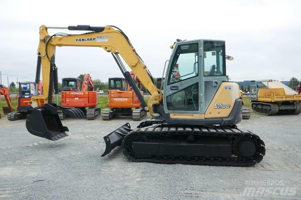 Yanmar SV 100-1 Gravemaskiner på larvebånd
