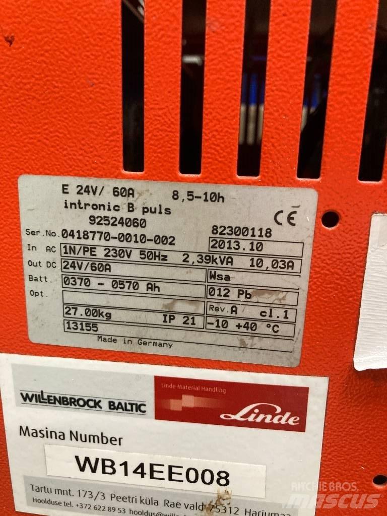 Linde L10AC/1170 Gaffelstabler med gående fører