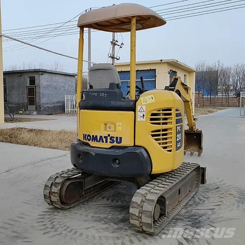 Komatsu PC 20 Minigravemaskiner