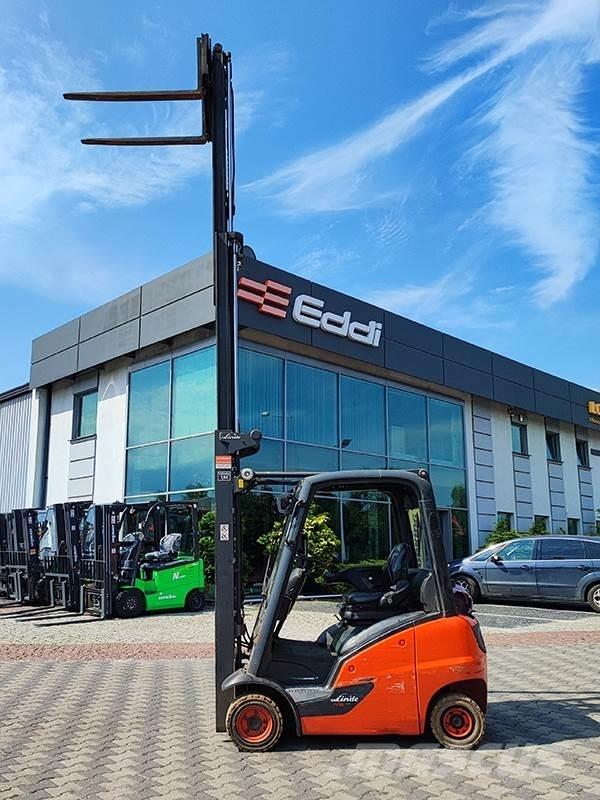 Linde H16T-01 LPG gaffeltrucks