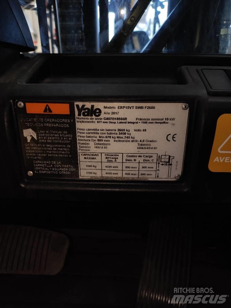 Yale ERP15VT SWB El gaffeltrucks