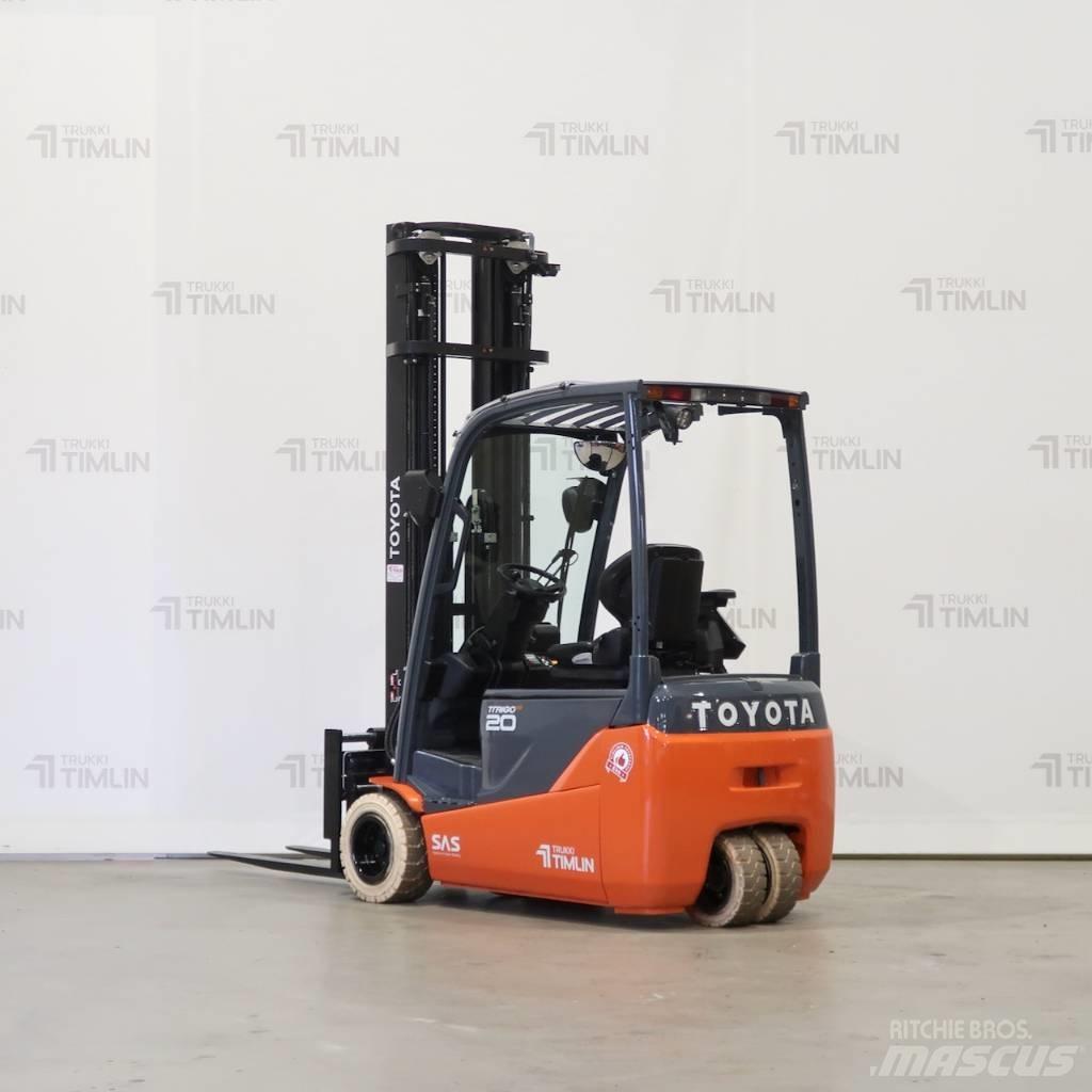 Toyota 8FBE20T El gaffeltrucks