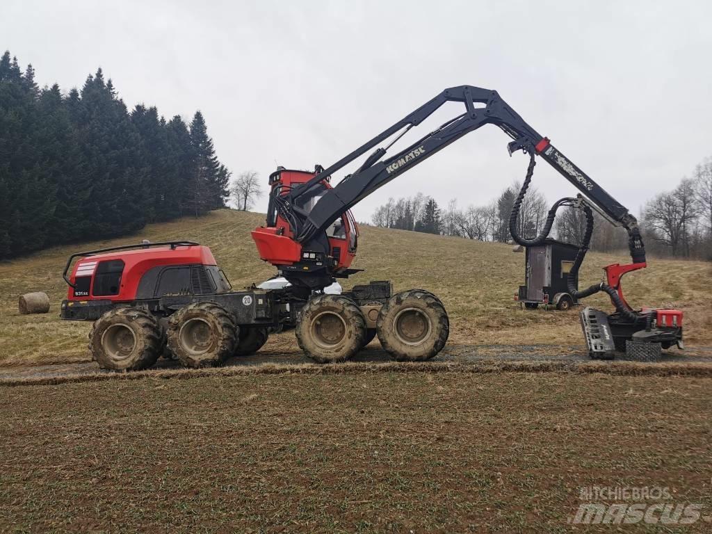 Komatsu 931 XC Skovningsmaskiner