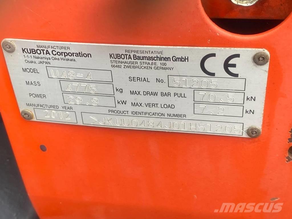 Kubota U 48-4 Minigravemaskiner