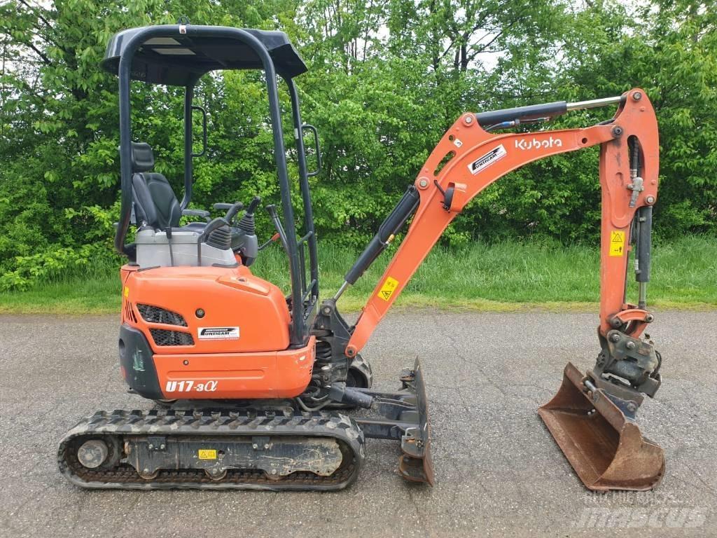 Kubota U 17-3a Minigravemaskiner