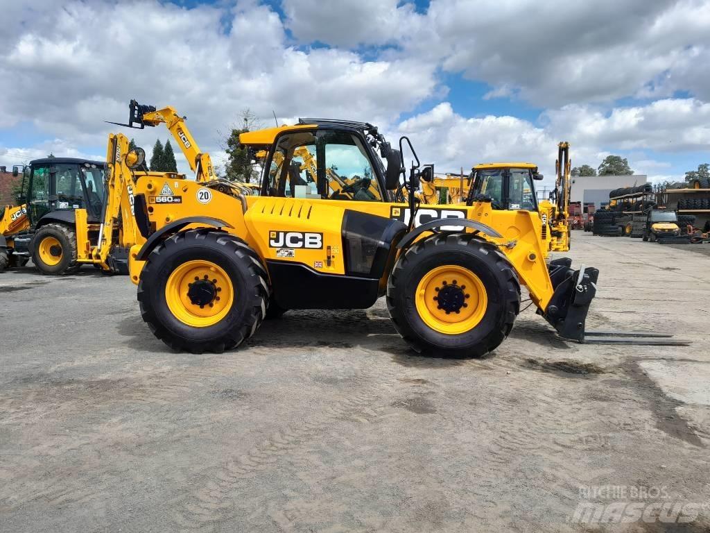 JCB 560-80 WM Teleskopiske hjullæssere