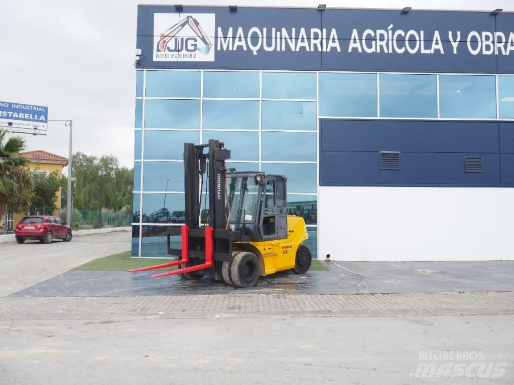 Hyundai 50 D-9 Diesel gaffeltrucks