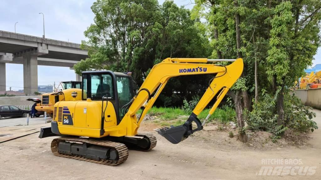 Komatsu pc56 Gravemaskiner på larvebånd