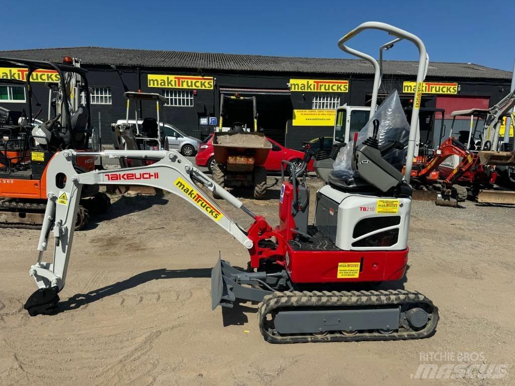 Takeuchi TB 210 R Minigravemaskiner