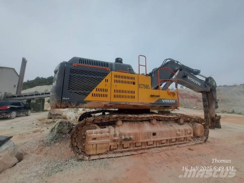 Volvo EC750EL Gravemaskiner på larvebånd