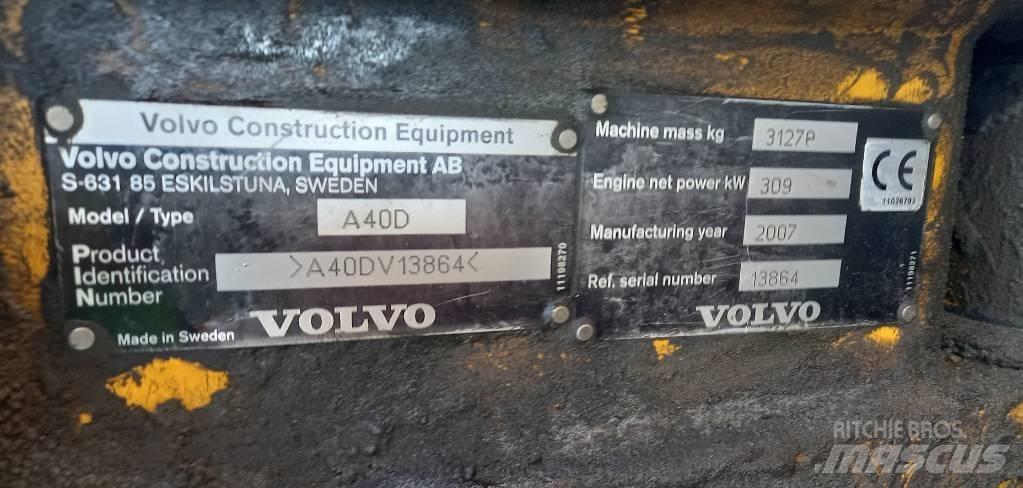 Volvo A 40 D Terrængående lastbiler