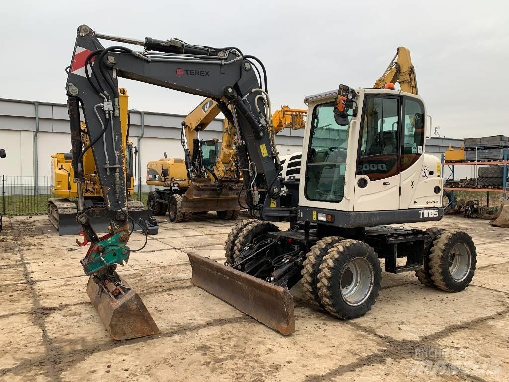Terex TW 85 Gravemaskiner på hjul