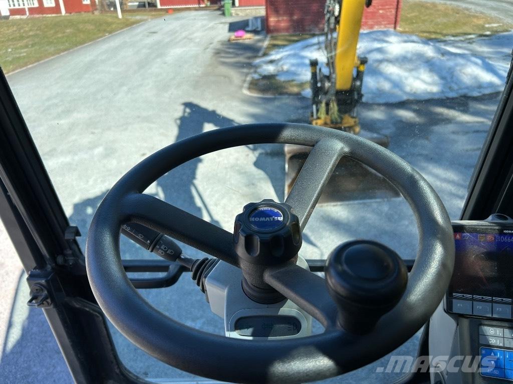 Komatsu PW 148-10 Gravemaskiner på hjul