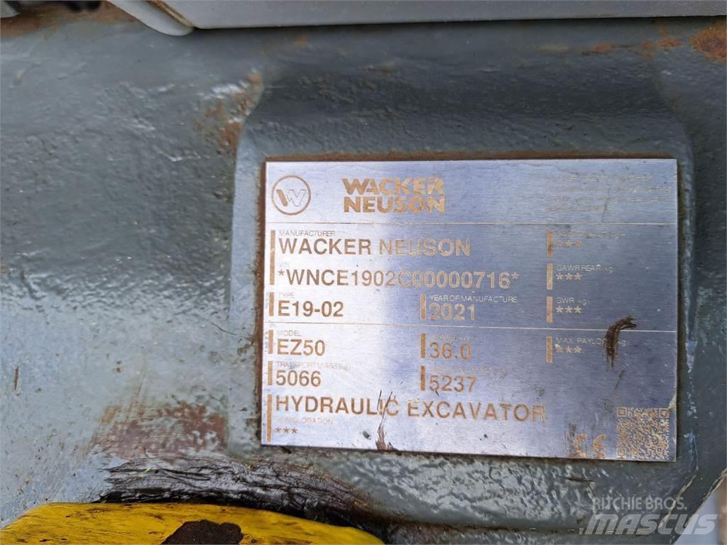 Wacker Neuson EZ50 Gravemaskiner på larvebånd