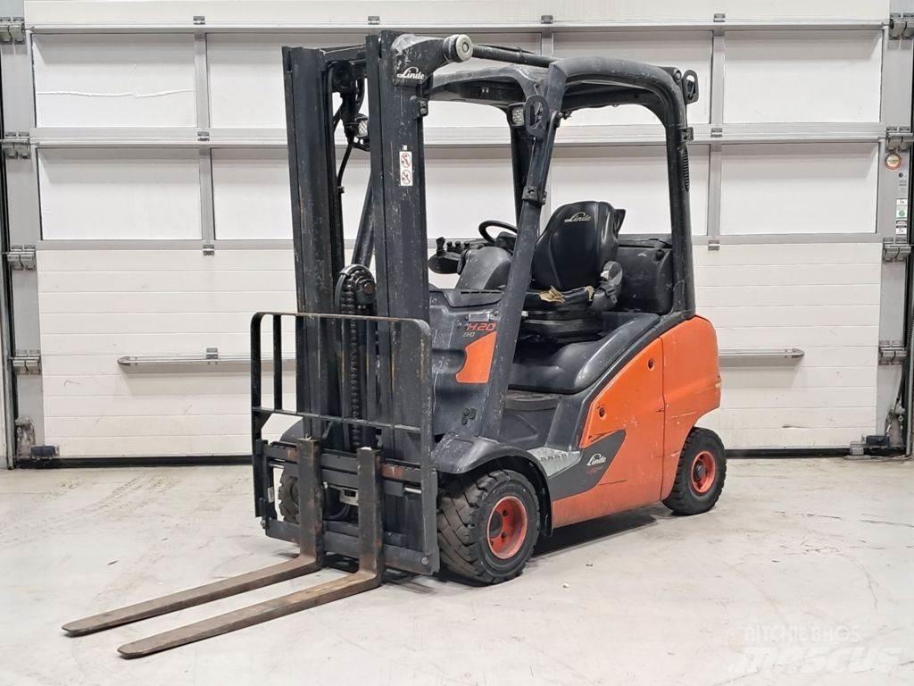 Linde H20T-01 LPG gaffeltrucks