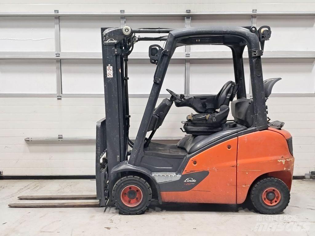 Linde H20T-01 LPG gaffeltrucks