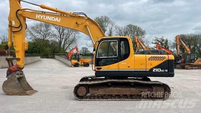 Hyundai 210LC-9 Gravemaskiner på larvebånd