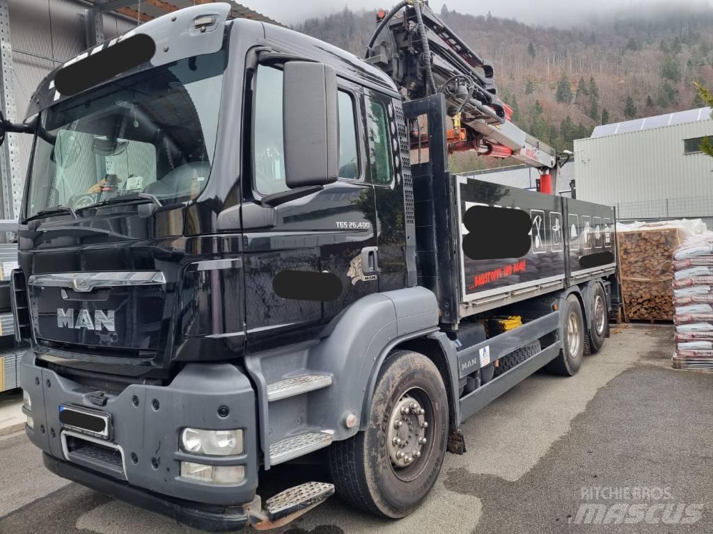 MAN TGS 26.400 Lastbil med kran