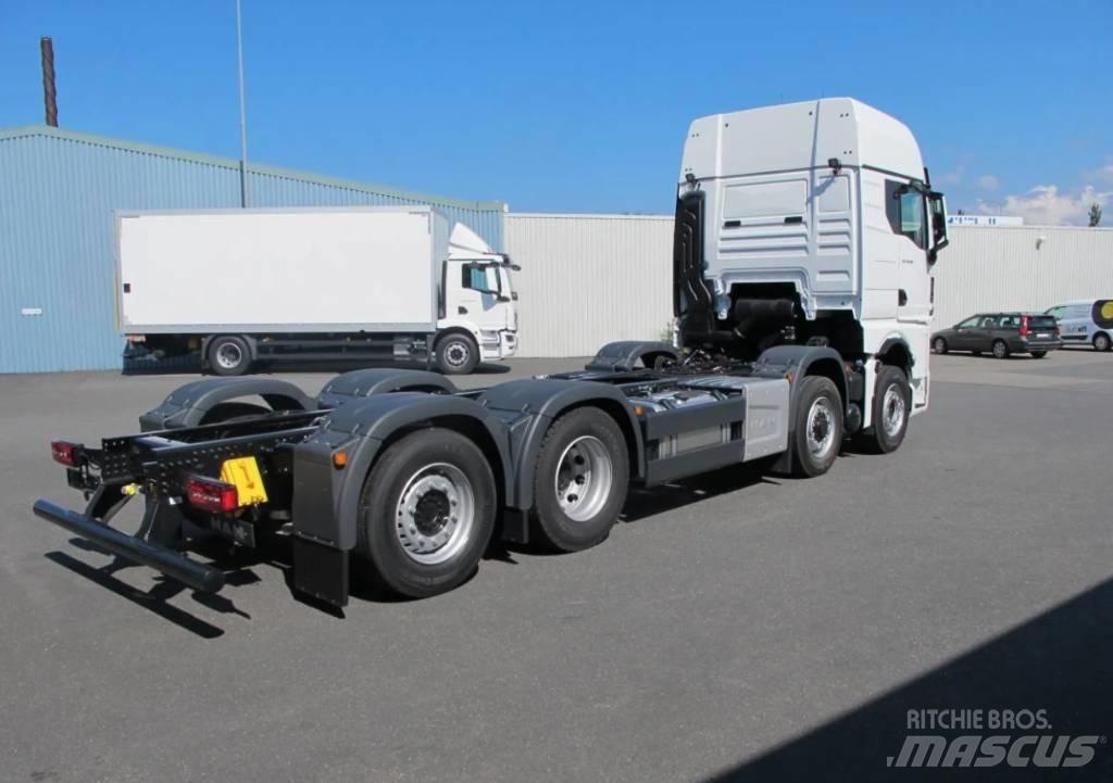 MAN TGX / TGS chassi Lastbil med kran