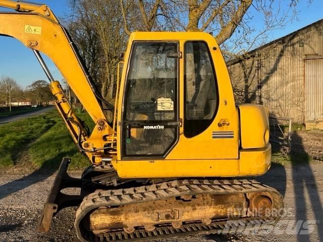 Komatsu PC 75R Midi-gravemaskiner 7t - 12t