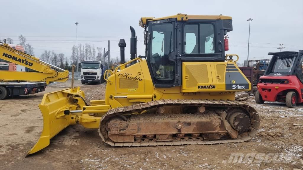 Komatsu D 51 EX-22 Bulldozer på larvebånd