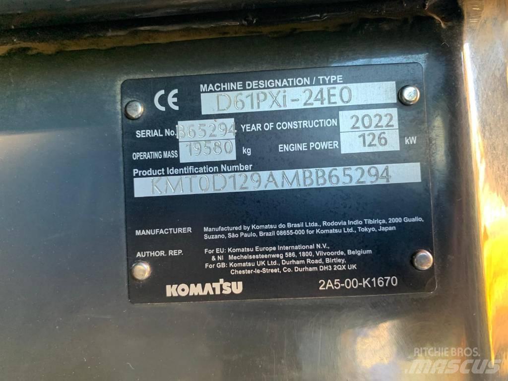 Komatsu D61PXi-24E0 Bulldozer på larvebånd