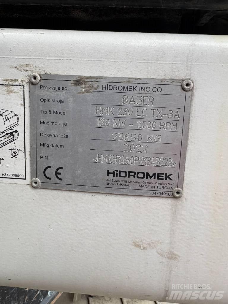Hidromek 230 LC TX Nedbrydningsmaskiner