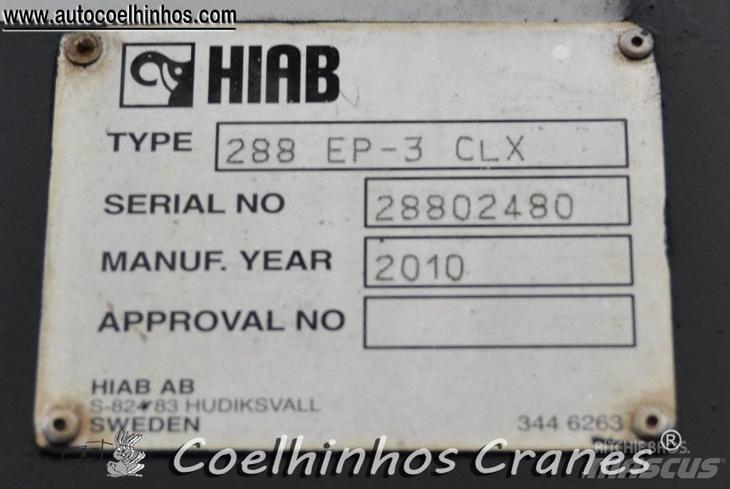 Hiab 288 XS / EP 3-CLX Lastbilmonterede kraner