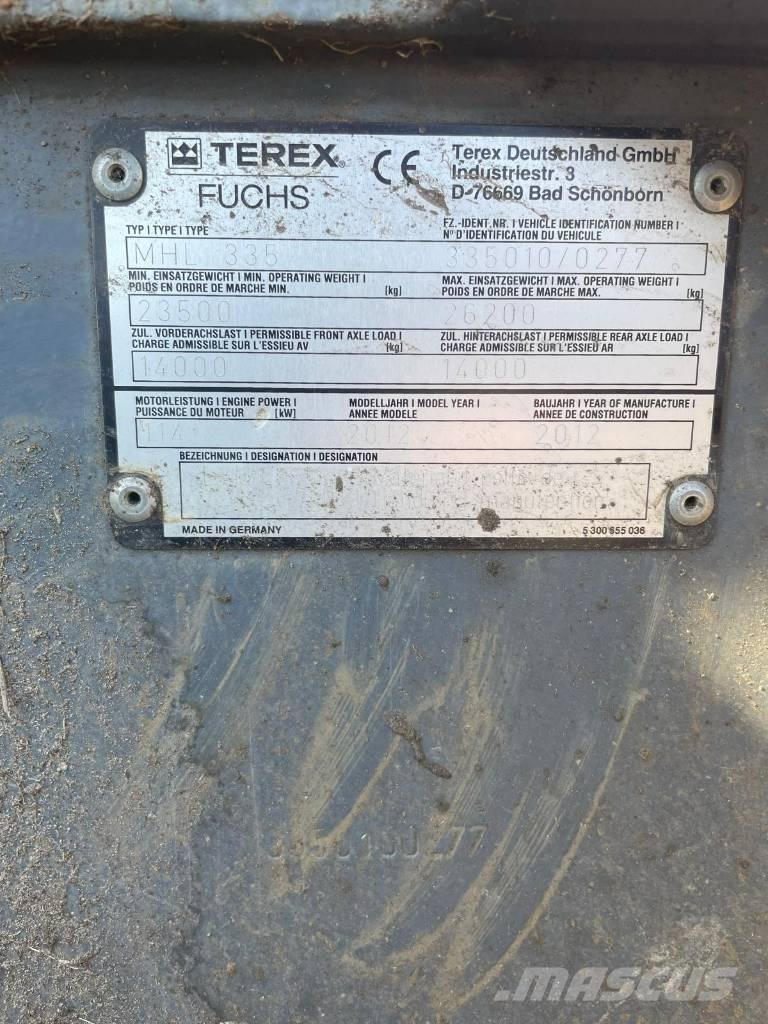 Fuchs MHL 335 Materialehåndteringsmaskiner