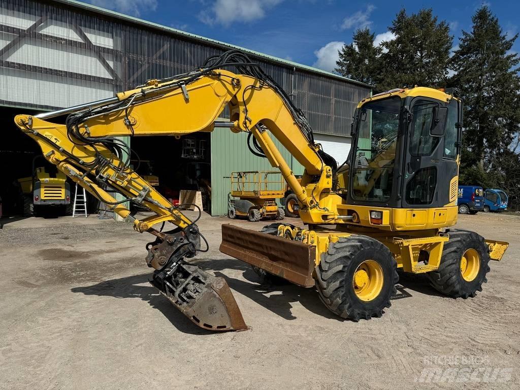 Komatsu PW 98 MR-8 Gravemaskiner på hjul