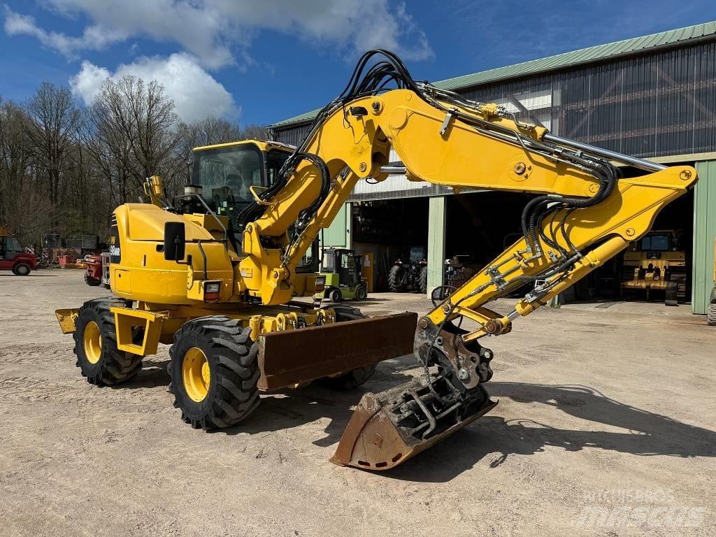 Komatsu PW 98 MR-8 Gravemaskiner på hjul