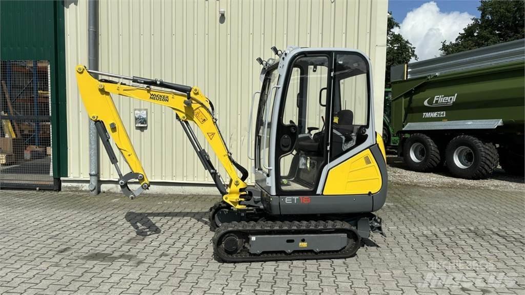 Wacker ET 18 Minigravemaskiner