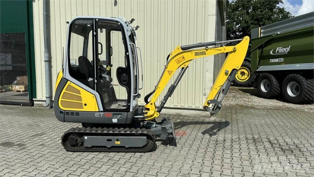 Wacker ET 18 Minigravemaskiner