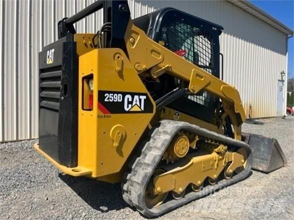CAT 259D Minilæsser - skridstyret