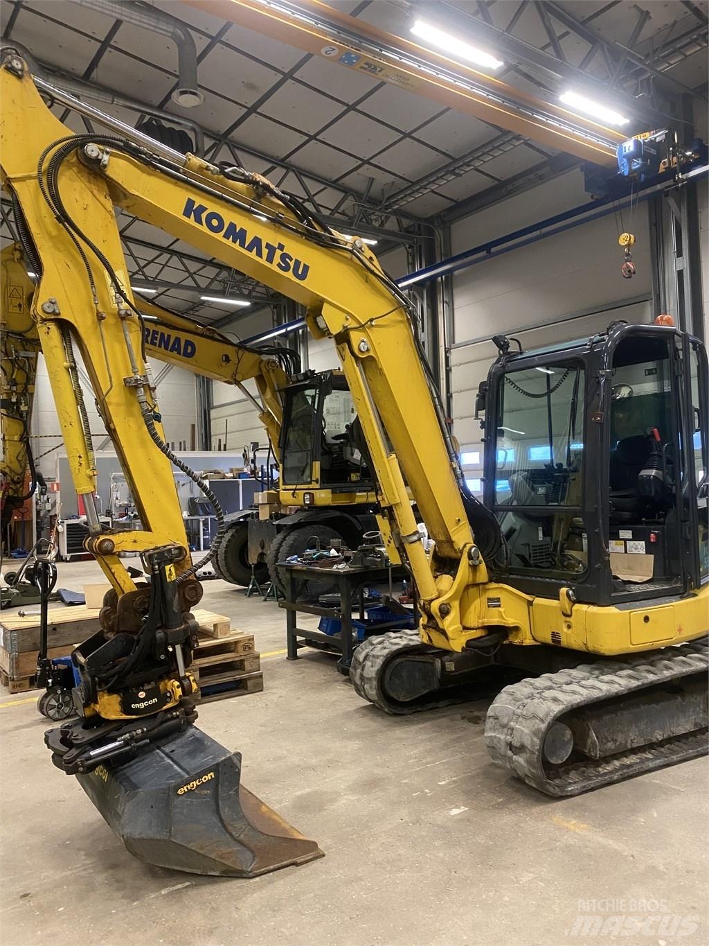 Komatsu PC55MR-5 Minigravemaskiner
